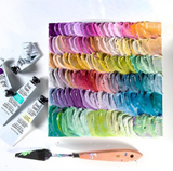 12 PIECE 12 ML ACRYLIC PAINT SET – PASTELS