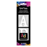WHITE ACRYLIC ALPHABET