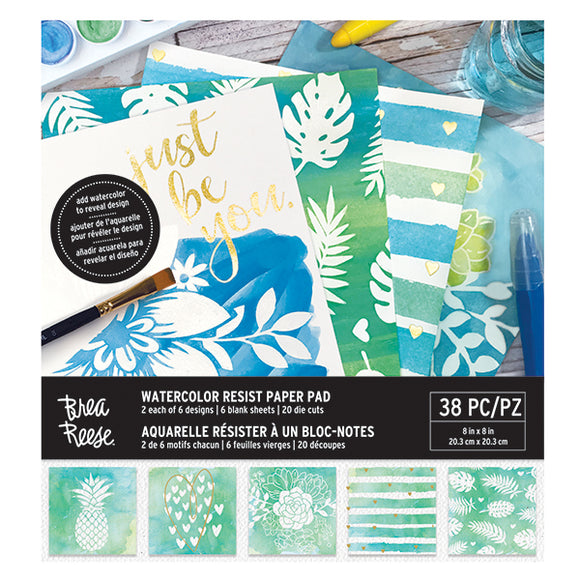 RESIST PAPER PAD – TROPICAL LOVE