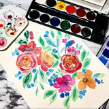 WATERCOLOR PAN SET – CORE COLORS
