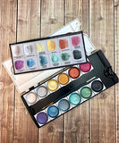 WATERCOLOR PAN SET – METALLIC