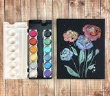 WATERCOLOR PAN SET – METALLIC